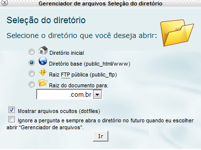 Como publicar/enviar o site pelo cPanel  - Ninjas HOST