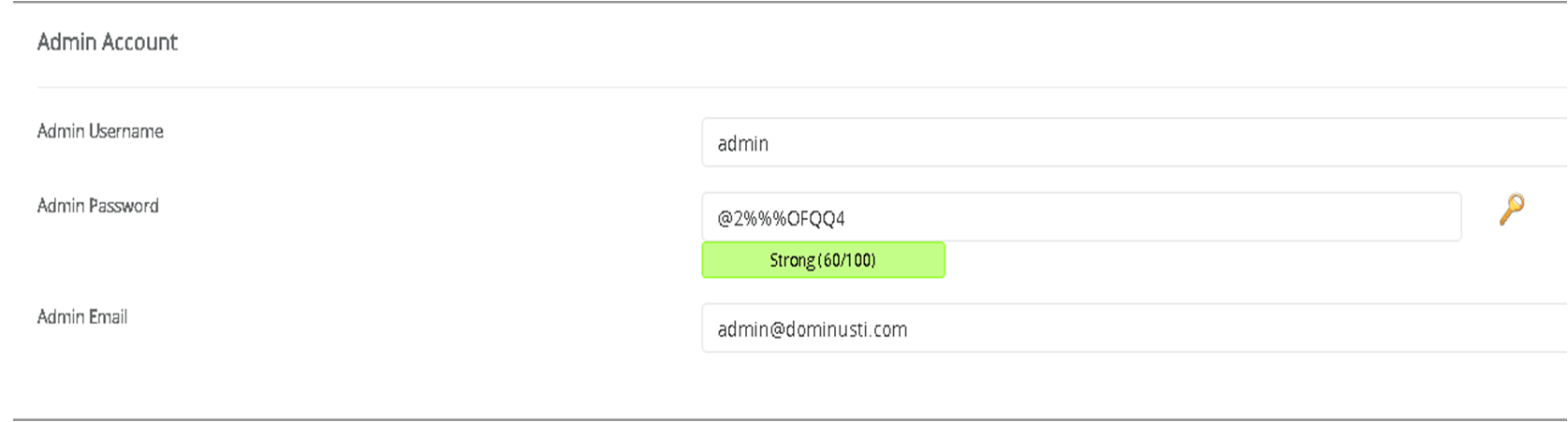 Instalação WordPress Usuário Administrador